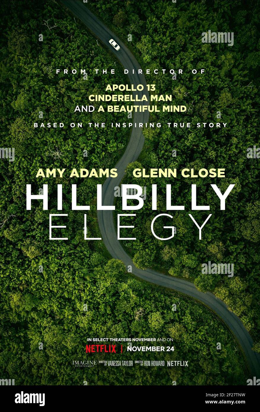 MOVIE POSTER, HILLBILLY ELEGY, 2020, ©LACEY TERRELL/NETFLIX Stock Photo -  Alamy