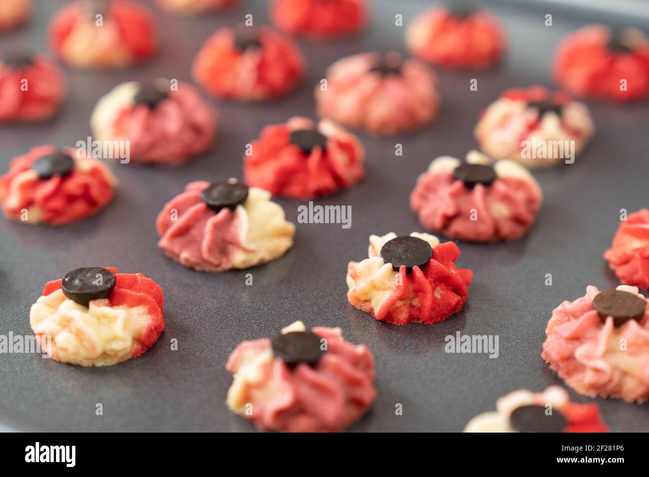 chinese new year butter flour cookies