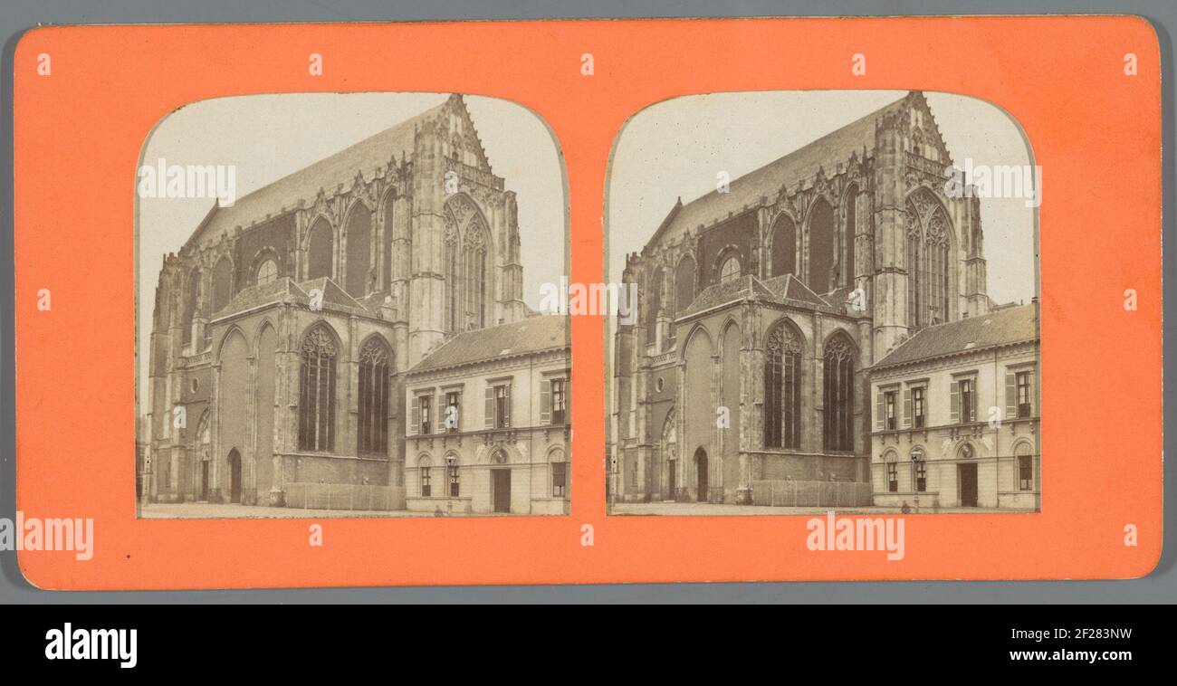 View of the Dom in Utrecht; Utrecht, La Cathédrale .. Stock Photo