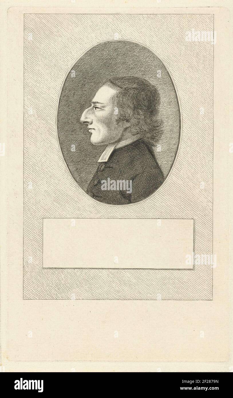 Portrait of the pastor Daniel Colonius Stock Photo Alamy