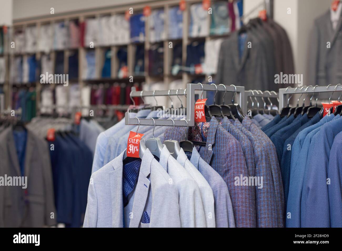 Men clothes sale hi-res stock photography and images - Alamy