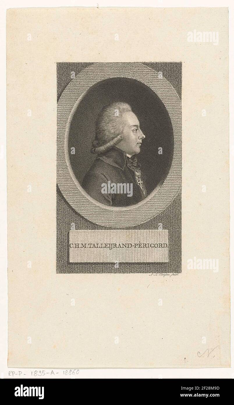 Portret van Charles Maurice de TalleyrandPérigord Stock Photo Alamy