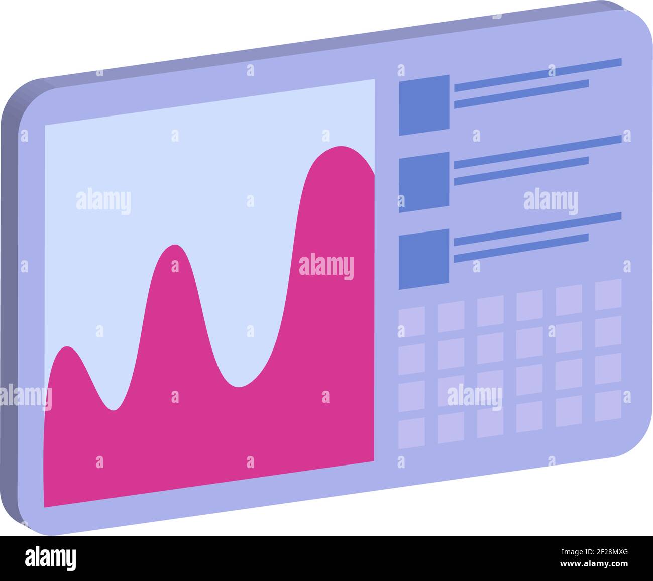 Isometric infographic and analysis chart Stock Vector Image & Art - Alamy