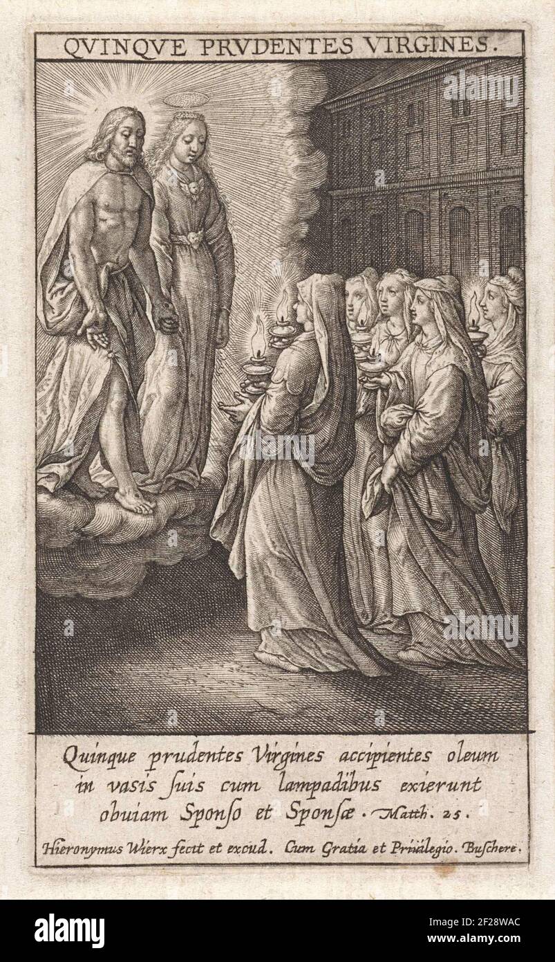 De vijf wijze maagden; Qvinqve prvdentes virgines; Specvlvm