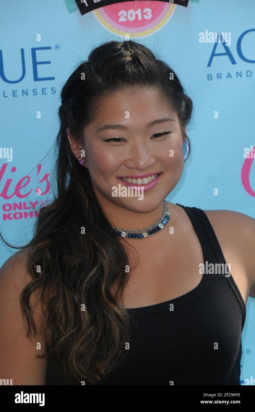 Jenna Ushkowitz at Teen Choice Awards 2013 at the Universal