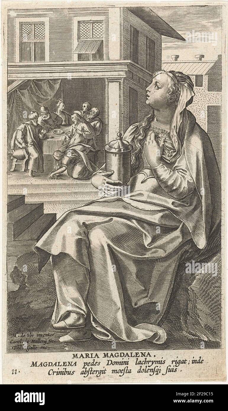 Mary Magdalene; Famous women from the New Testament; ICONES ILVSTRIRM ...