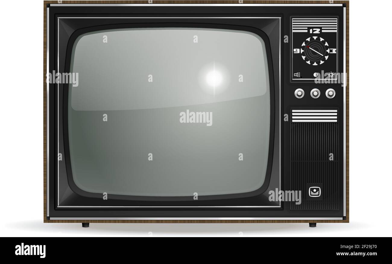 TV & Projection Electronics & Accessories Vintage analog CRT television