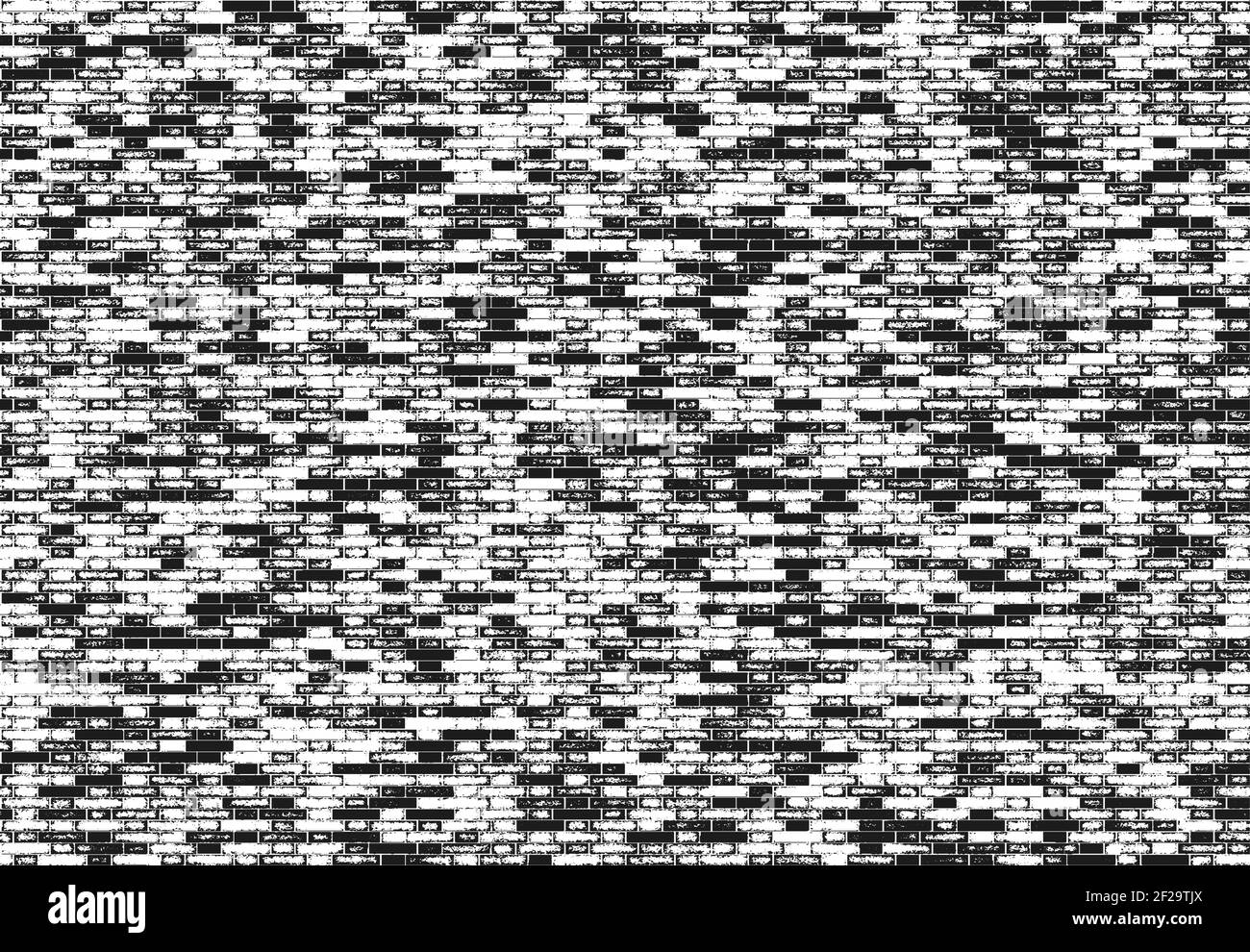Distressed overlay texture of old brick wall, grunge background ...
