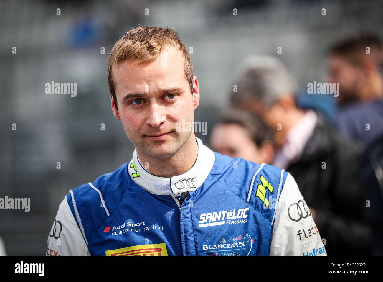 HAASE Christopher, Audi R8 LMS GT3 2019, Sainteloc Racing, portrait ...