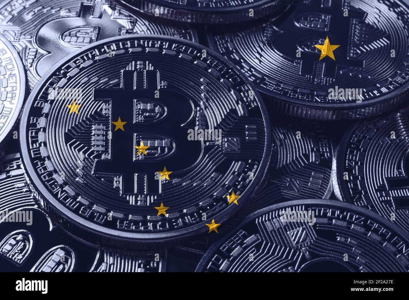 Alaska bitcoin flag, Alaska cryptocurrency concept background Stock Photo -  Alamy