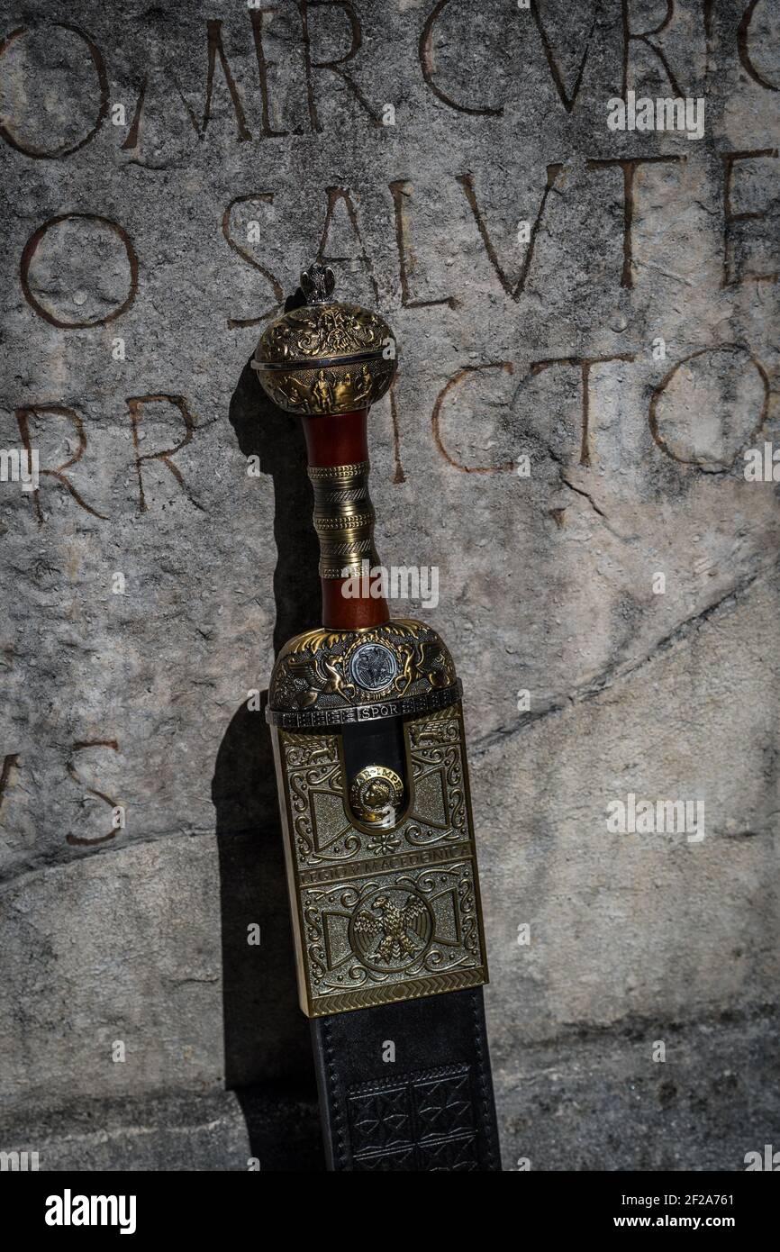 Roman History Empire Rome Stock Photo