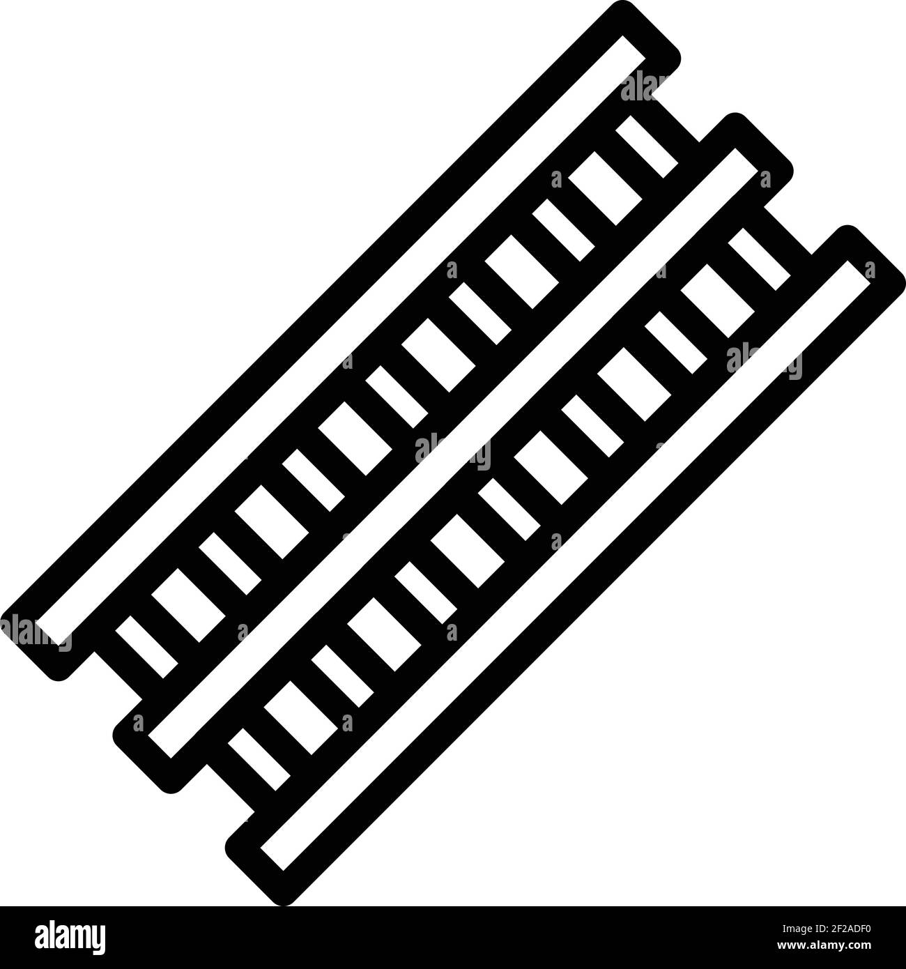 Wood materials icon. Outline wood materials vector icon for web design