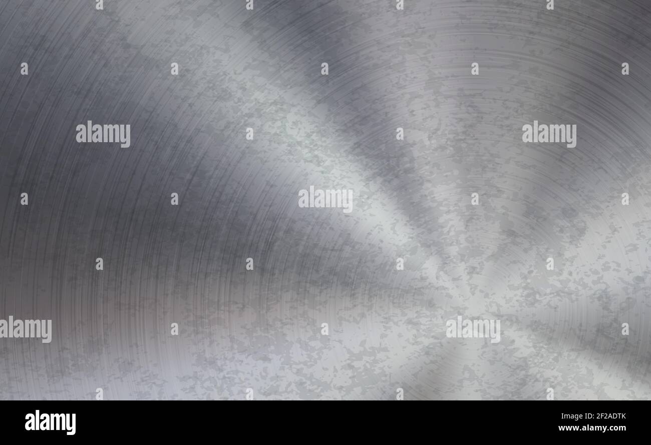 Panoramic metal background with rust - Vector Stock Vector