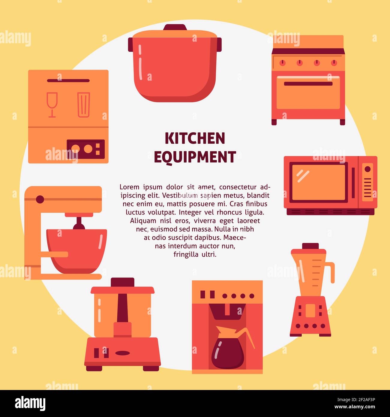 Premium Vector  Kitchen equipment for cooking at home or restaurant