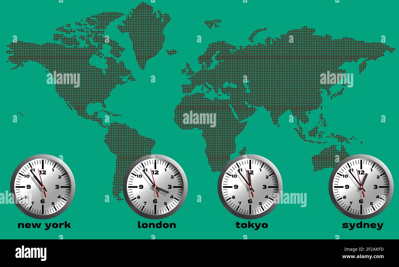 Time Zone & Clock Changes in Tokyo, Japan