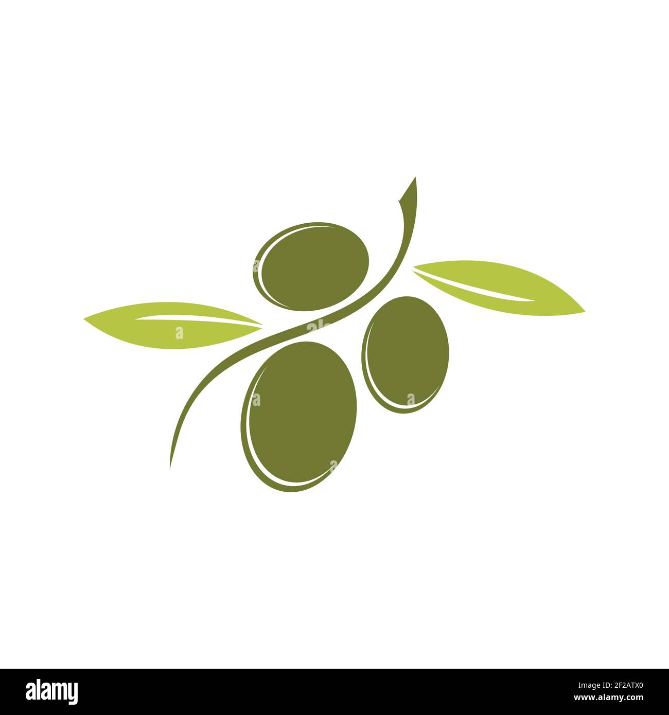 Olive logo template vector icon illustration design Stock Vector Image ...