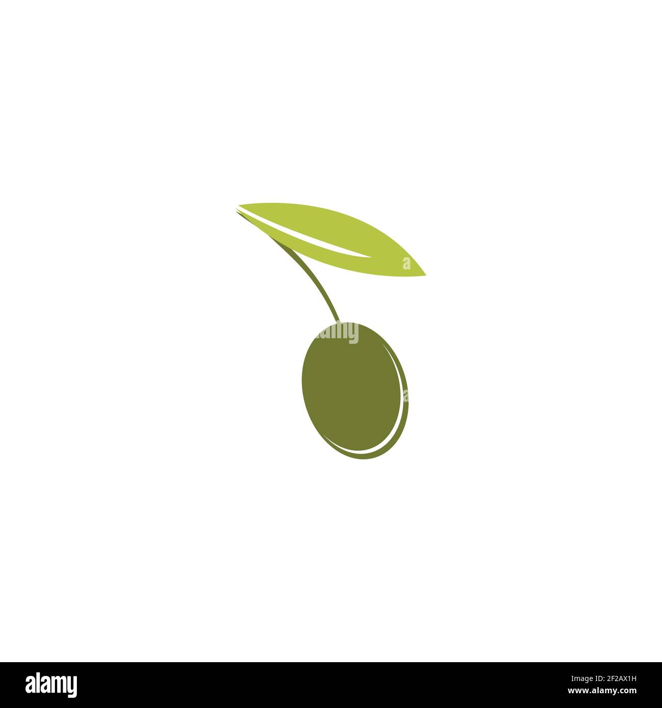 Olive logo template vector icon illustration design Stock Vector Image ...