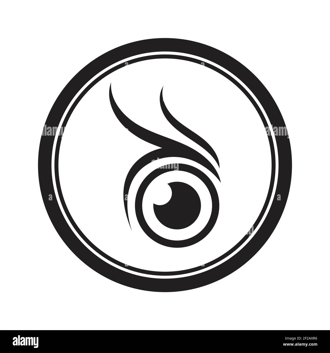 Owl logo and icon concept. Logo available in vector. Stock Vector