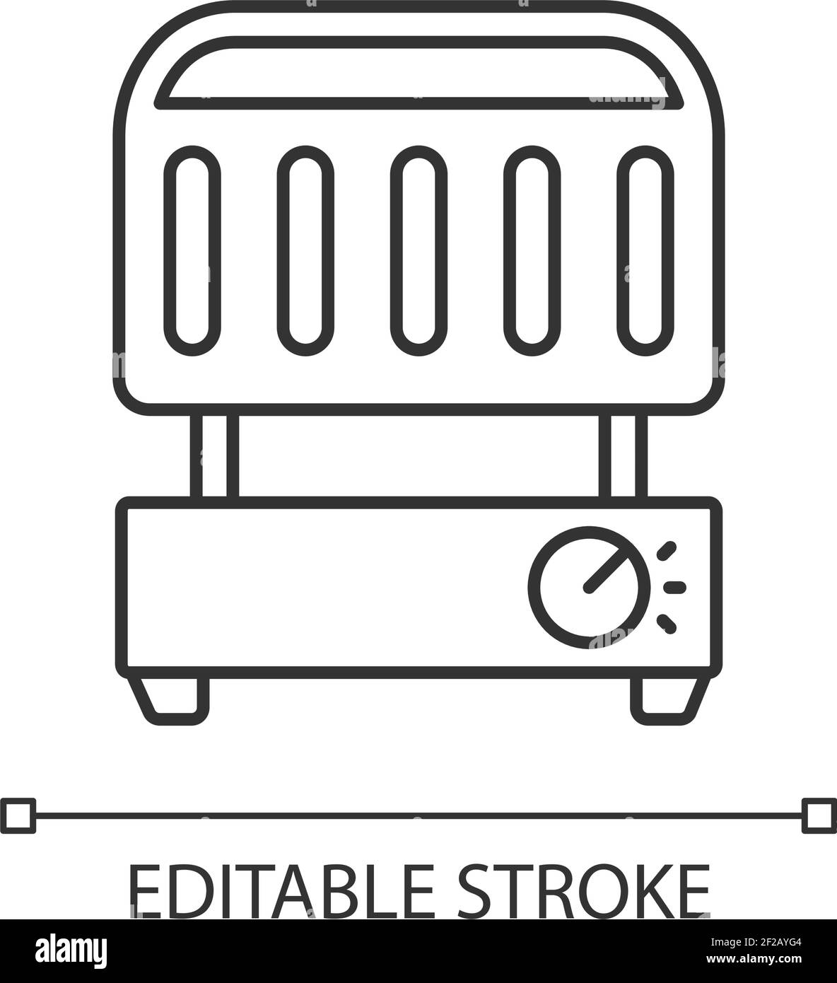 Electric grill Stock Vector Images Alamy