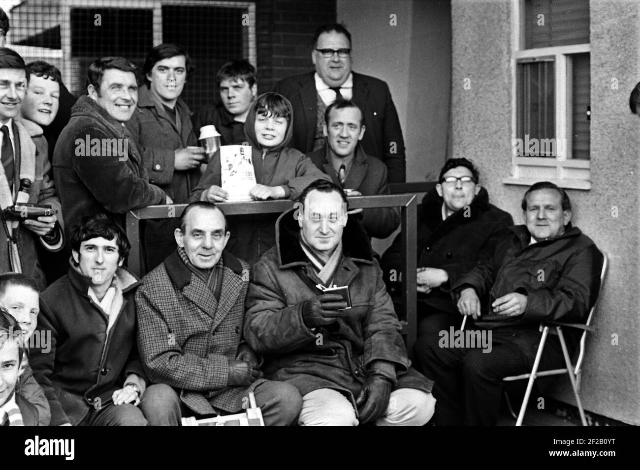 Leeds United ticket queens 1970 Stock Photo Alamy
