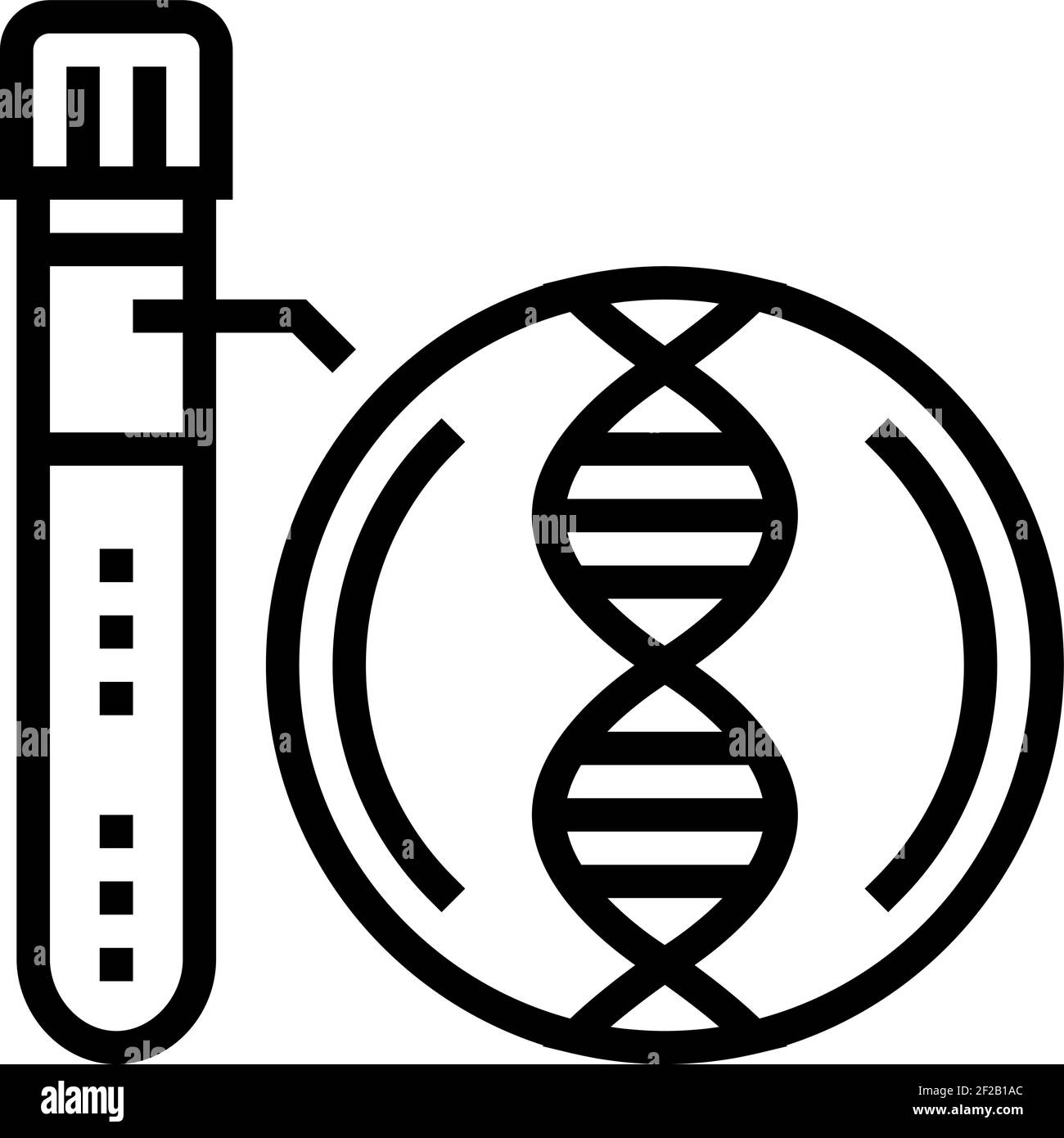 Analysis Flask Genetic Molecule Line Icon Vector Illustration Stock Vector Image Art Alamy Analysis Flask Genetic Molecule Line Icon Vector Illustration Stock Vector Image Art Alamy