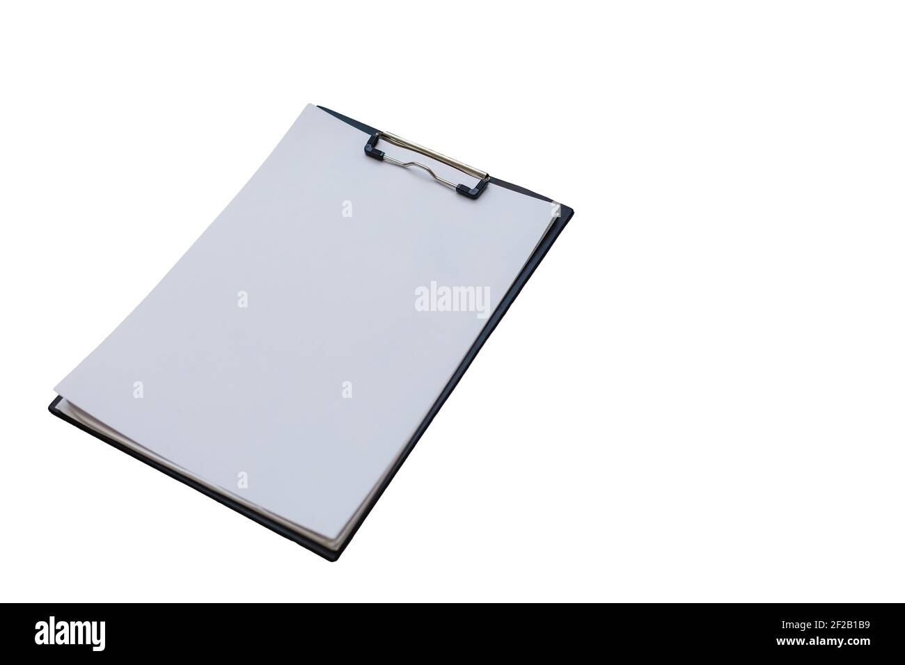 clipboard wooden isolated on white background Stock Photo - Alamy
