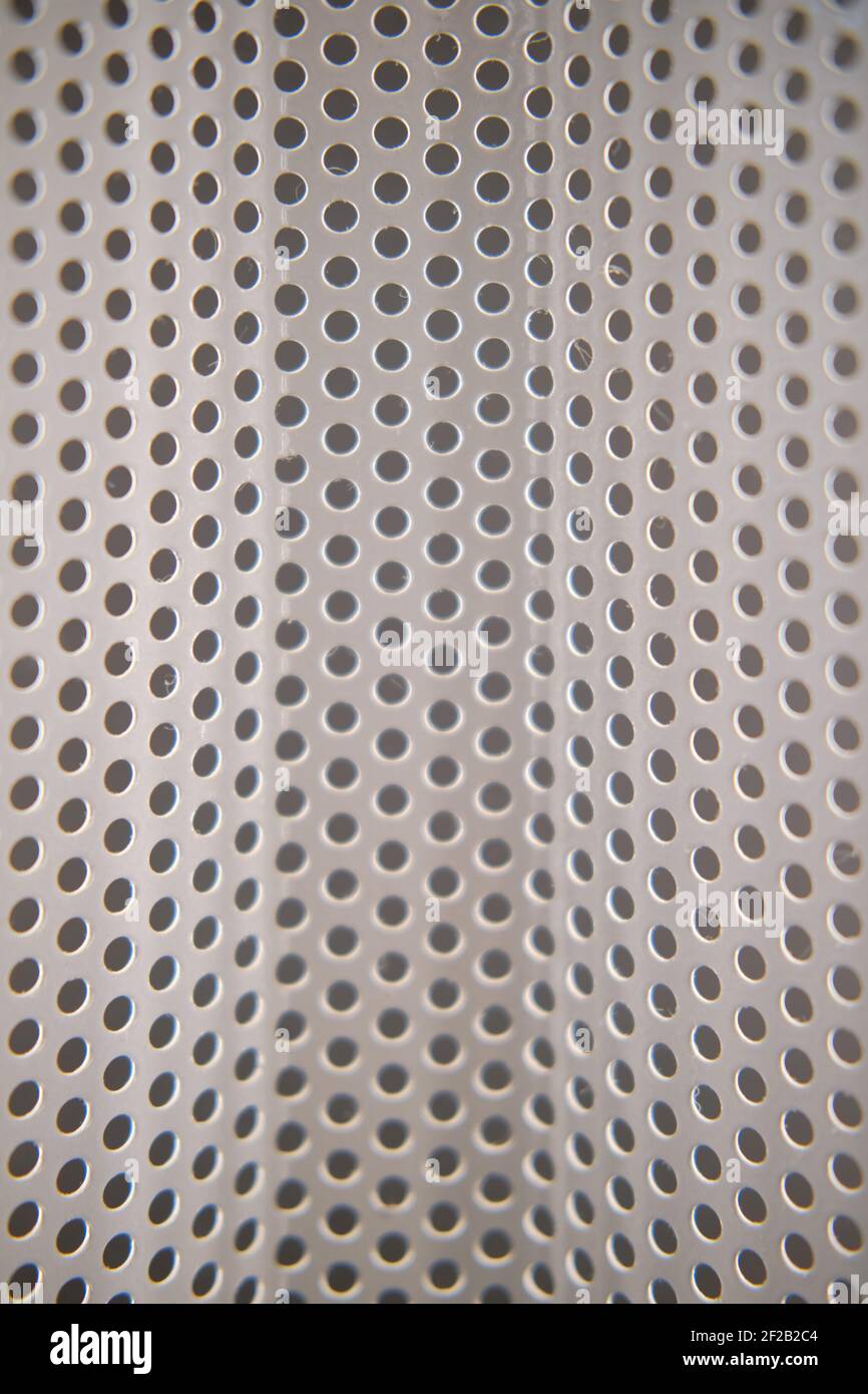 Textured Bar Texture bars with a metal surface and a uniform round holes Stock Photo ...