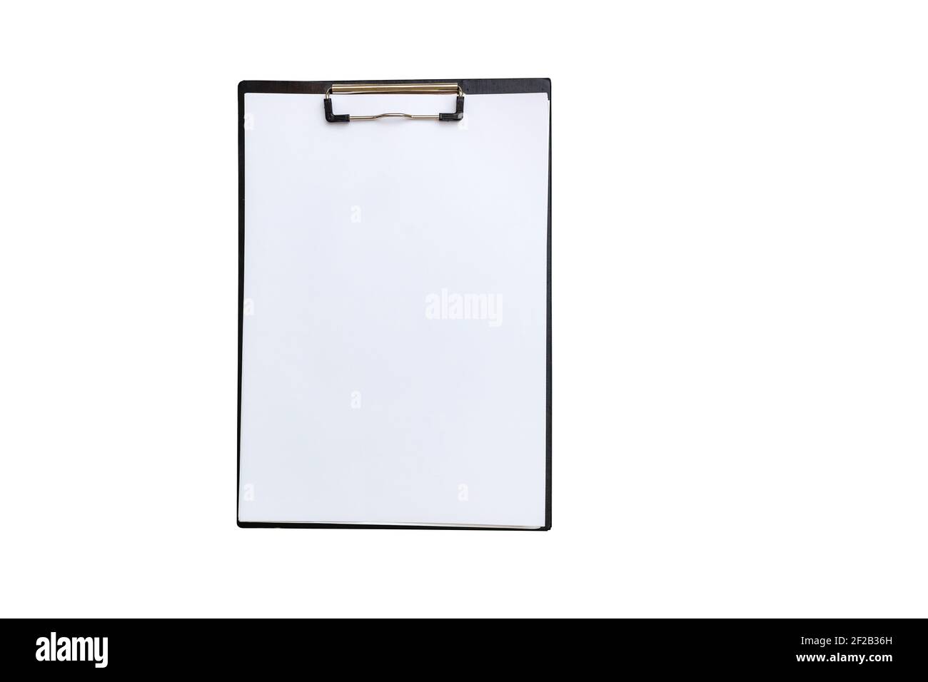 clipboard wooden isolated on white background Stock Photo - Alamy
