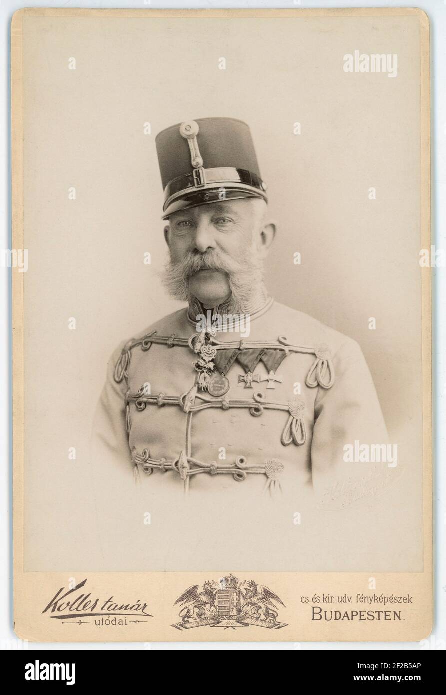 Franz Joseph I of Austria. 1830-1916. Emperor of Austria and King of Hungary. 1903 Stock Photo