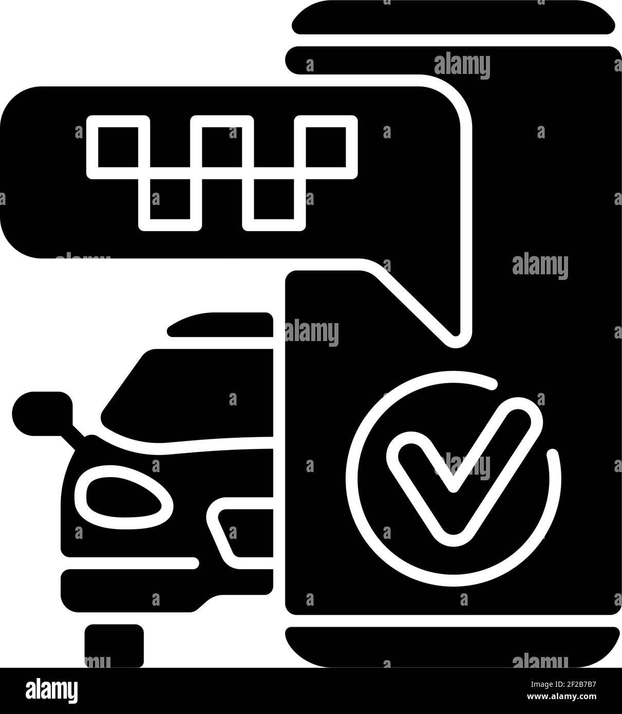 Text alerts black glyph icon Stock Vector Image & Art - Alamy