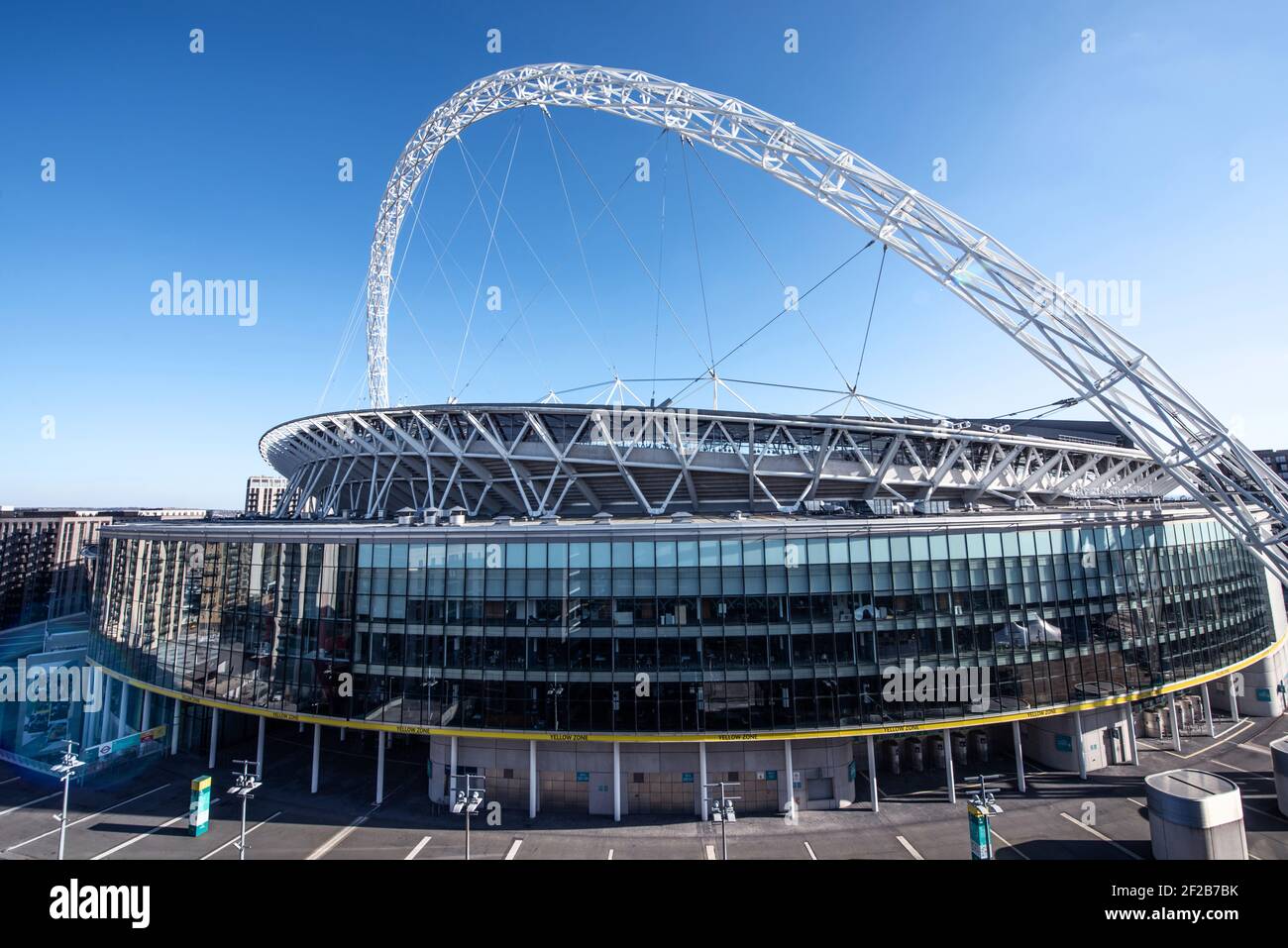 Wembley Stadium. Stock Photo