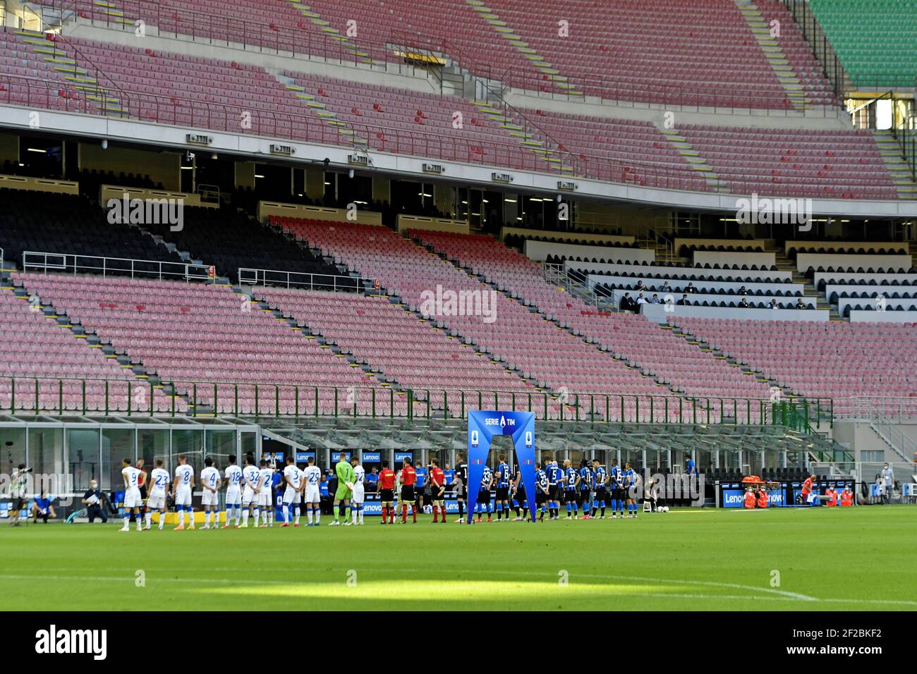 Goal football stadium empty hi-res stock photography and images - Alamy