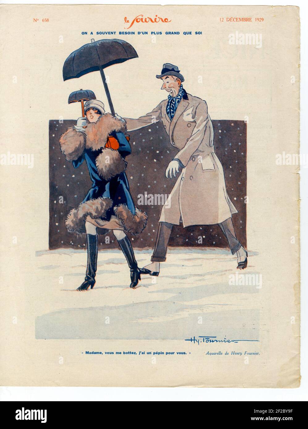 1920s france art deco magazine plate hi-res stock photography and ...