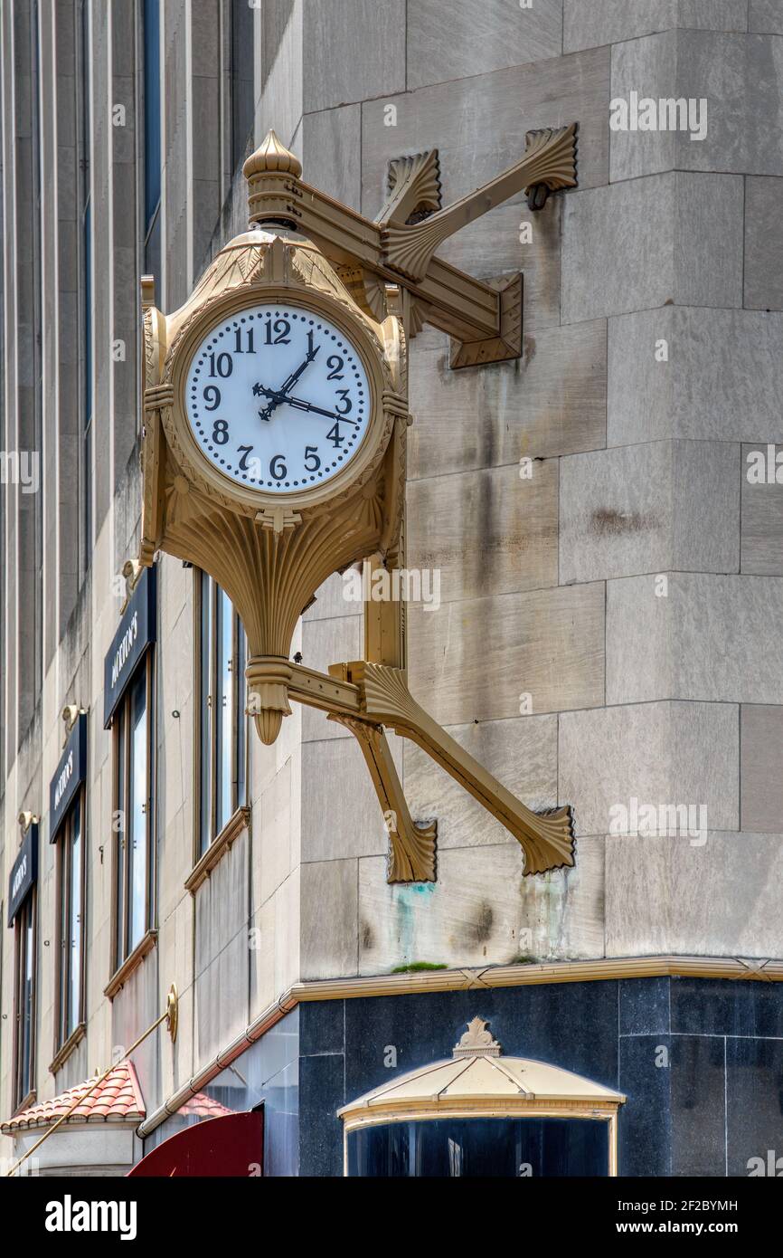 Carew Tower and the Netherland Plaza Hotel complex were developed by John J Emery in 1929-1932. Stock Photo