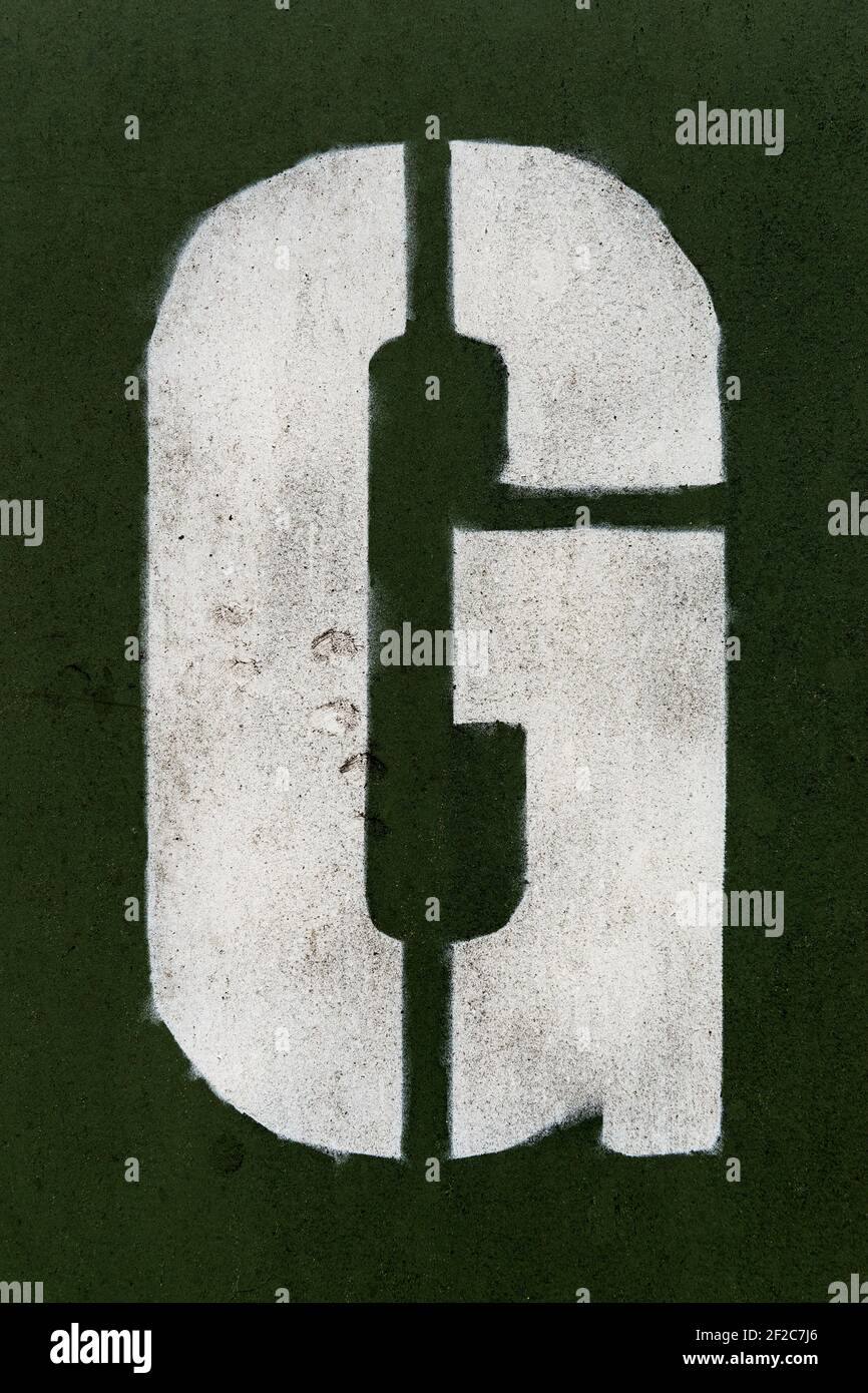 Alphabet stencil hi-res stock photography and images - Alamy