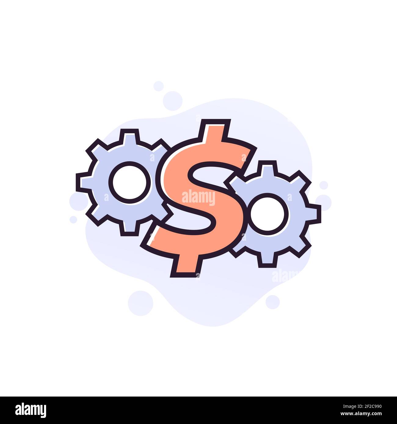 cost effective icon, financial concept Stock Vector Image & Art Alamy