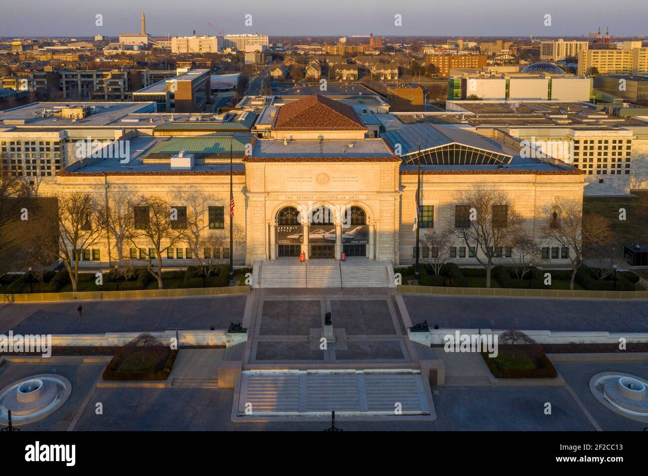 Detroit, Michigan - The Detroit Institute of Arts. Stock Photo