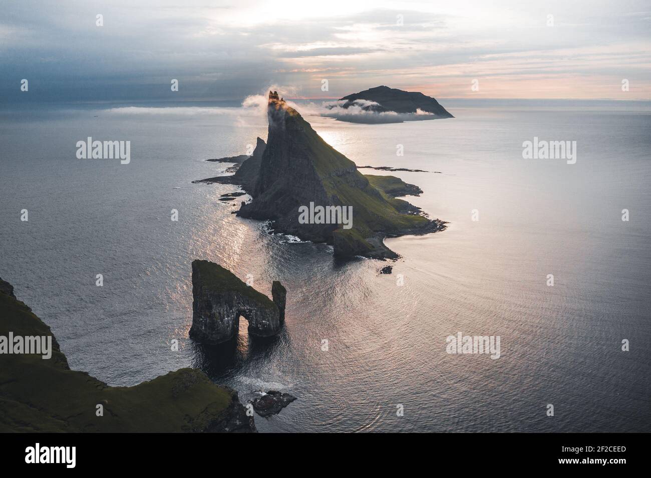 Aerial Faroe Islands High Resolution Stock Photography and Images - Alamy
