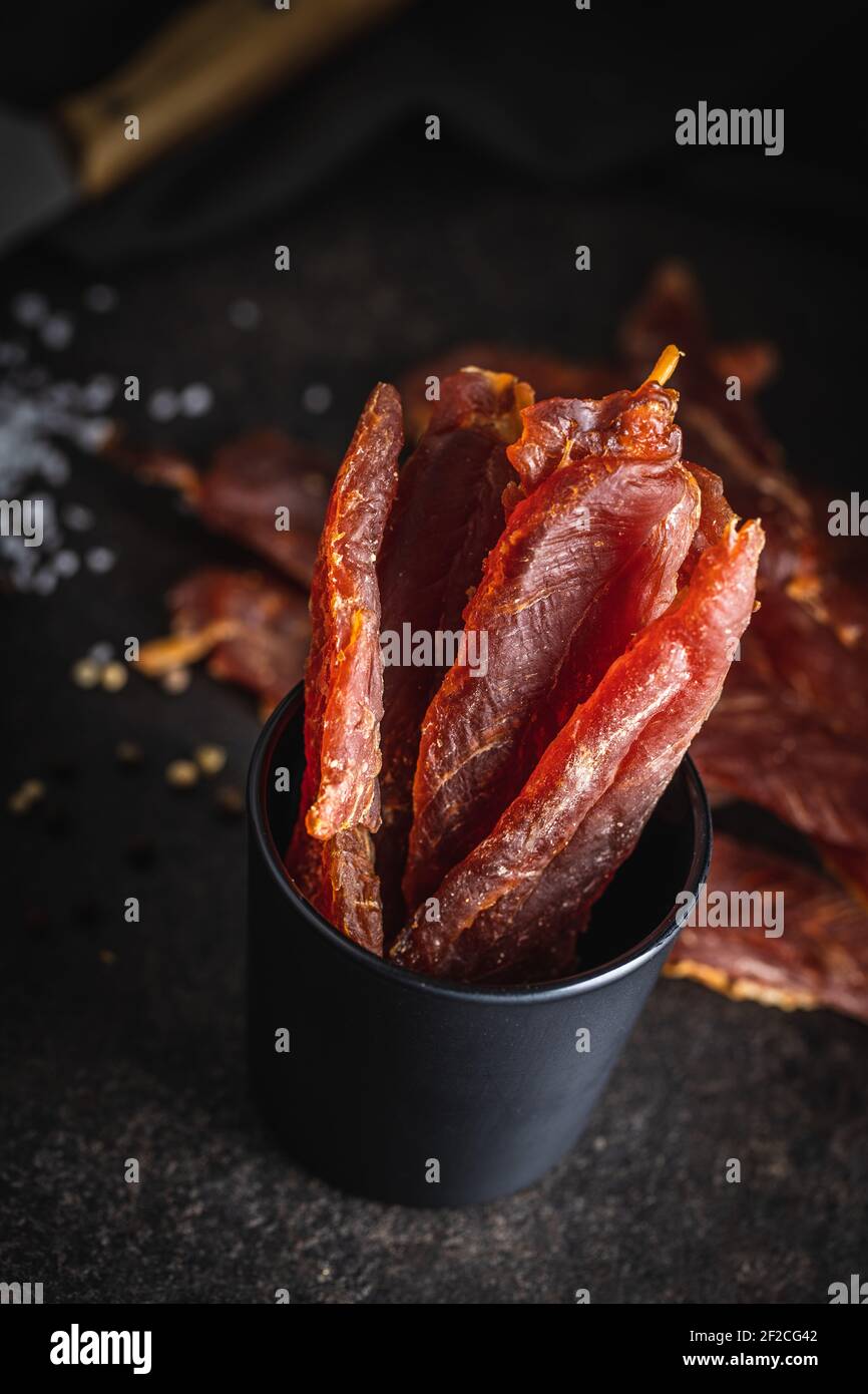 Dried salt meat hires stock photography and images Alamy