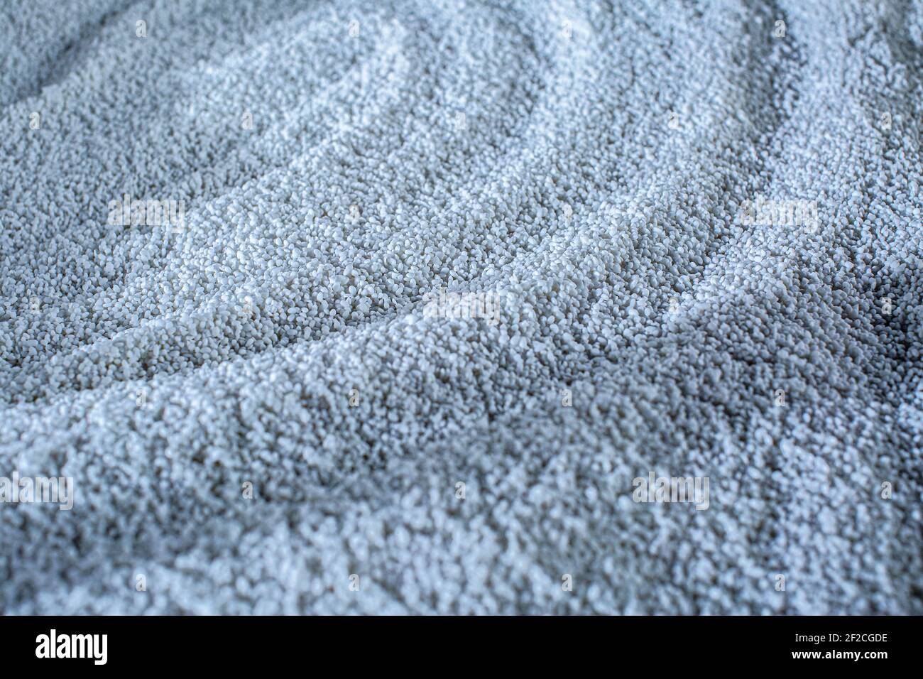 Producing Japanese sake/Finished koji rice drying and cooling Hyogo prefecture, Japan. Stock Photo