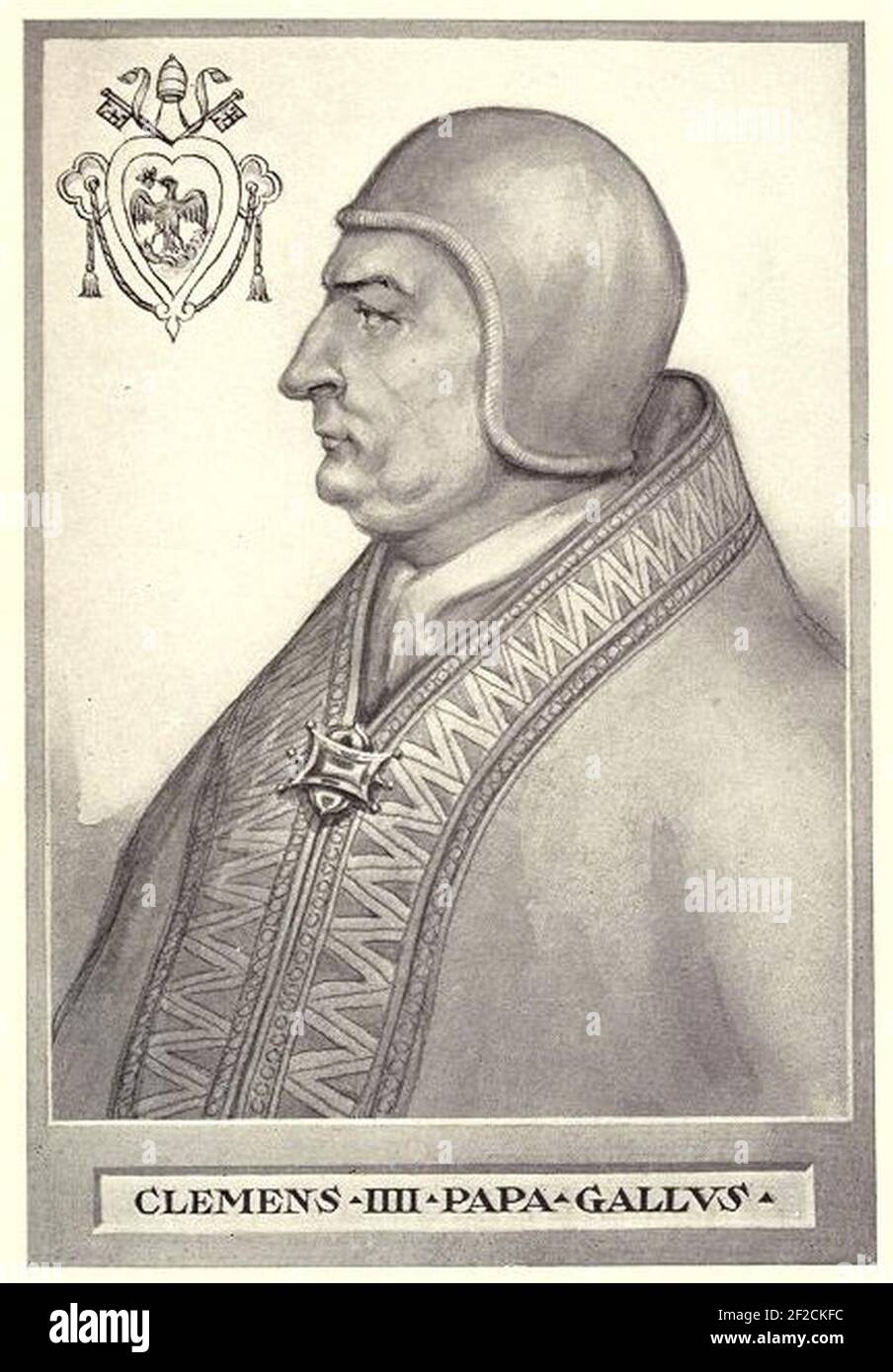 Pope Clement IV Stock Photo Alamy