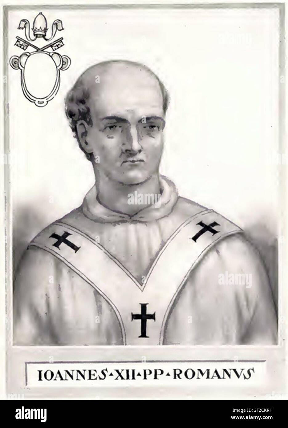 Pope John XII Stock Photo - Alamy