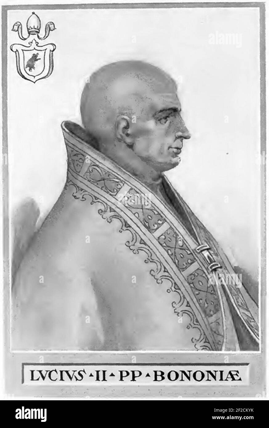 Pope Lucius II Stock Alamy
