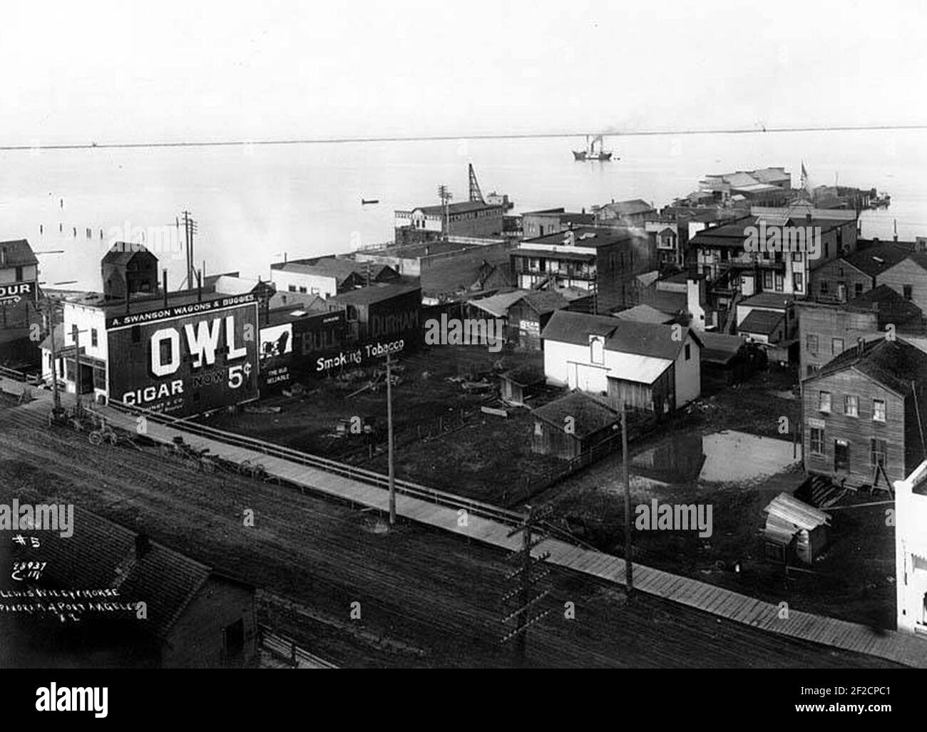 Port Angeles panorama Stock Photo Alamy