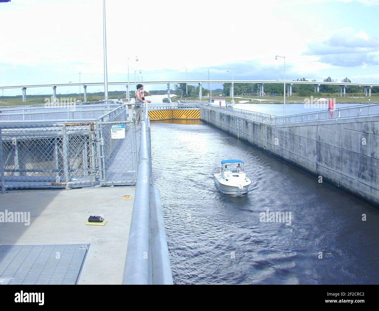 Port Mayaca Lock and Dam 04 Stock Photo Alamy