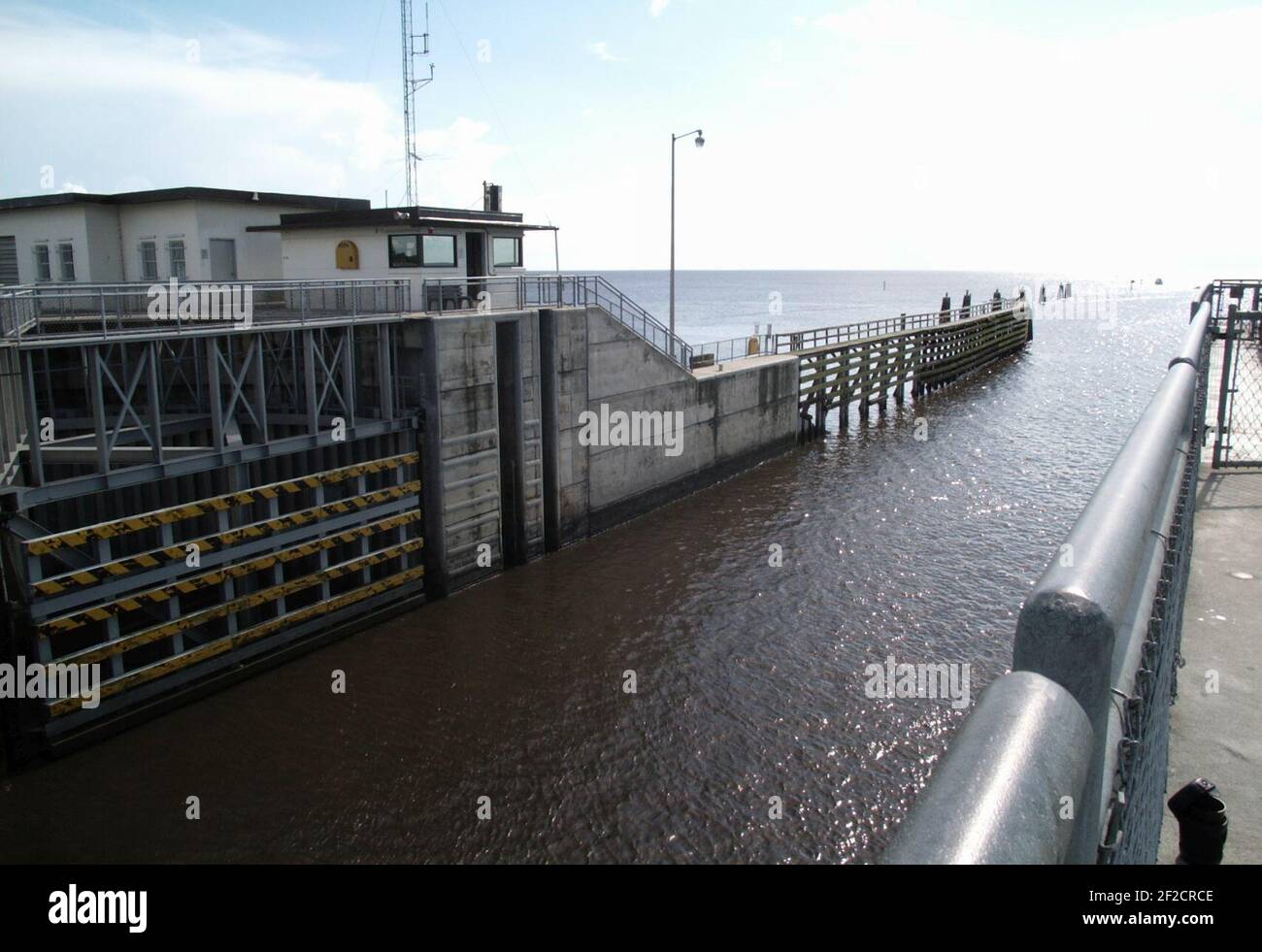 Port Mayaca Navigational Lock 01 Stock Photo Alamy