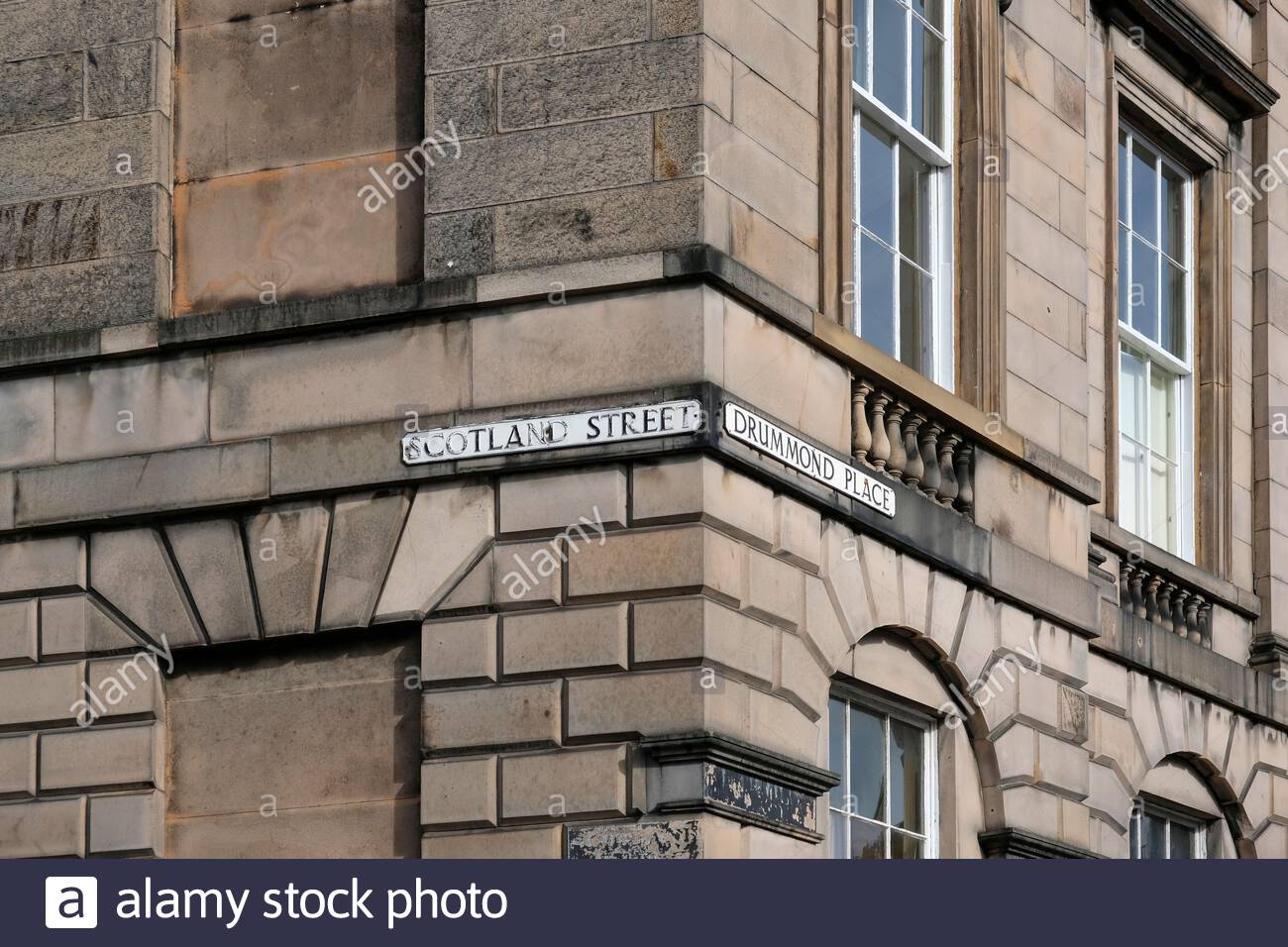 Scotland Street and Drummond Place, Edinburgh New Town Streets