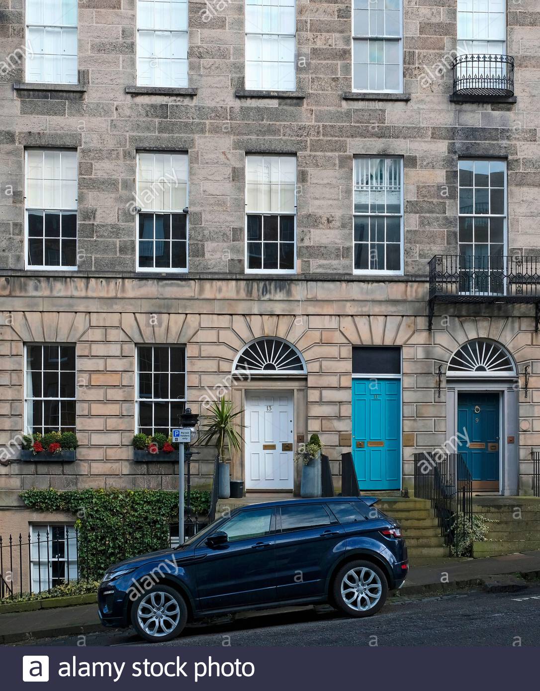 Nelson Street, Edinburgh New Town Streets, upmarket housing, Edinburgh