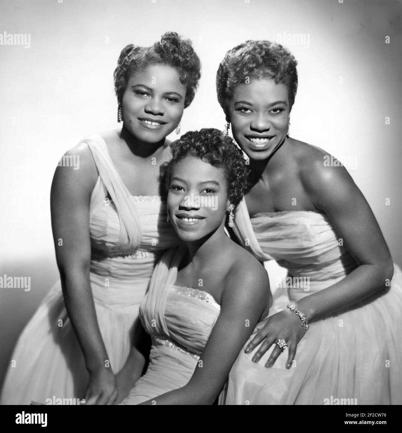 THE COOKIES Promotional photo of American girl group about 1966 Stock Photo
