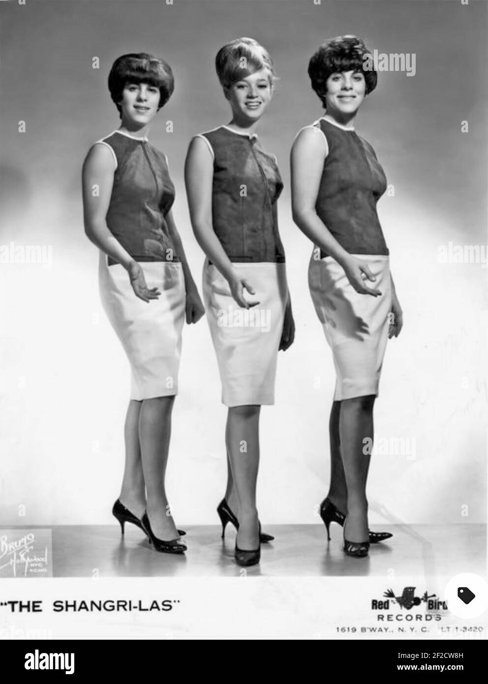 THE SHANGRI-LAS Promotional photo of American vocal group in 1964 Stock Photo